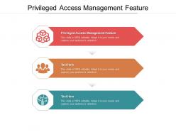 Privileged access management feature ppt powerpoint presentation template format ideas cpb