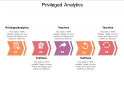 Privileged analytics ppt powerpoint presentation pictures icons cpb