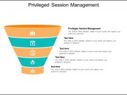 Privileged session management ppt powerpoint presentation files cpb