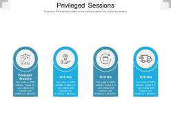 Privileged sessions ppt powerpoint presentation pictures cpb