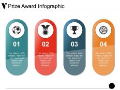 Prize award infographic ppt sample