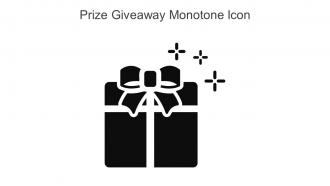 Prize Giveaway Monotone Icon In Powerpoint Pptx Png And Editable Eps Format