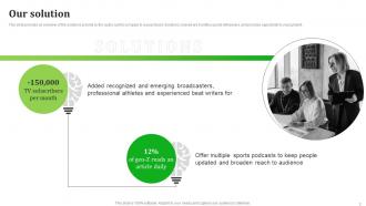 Pro Athletes Investor Funding Pitch Deck Ppt Template Template Professionally
