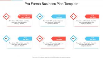 Pro Forma Business Plan Template In Powerpoint And Google Slides Cpb