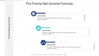 Pro Forma Net Income Formula In Powerpoint And Google Slides Cpb
