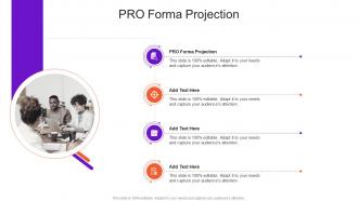 PRO Forma Projection In Powerpoint And Google Slides Cpb