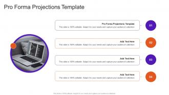 Pro Forma Projections Template In Powerpoint And Google Slides Cpb