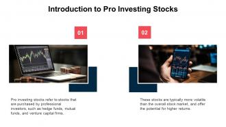 Pro Investing Stocks powerpoint presentation and google slides ICP Professional Informative