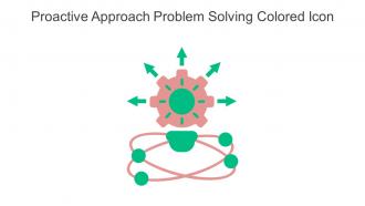 Proactive Approach Problem Solving Colored Icon In Powerpoint Pptx Png And Editable Eps Format