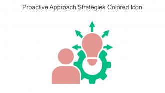 Proactive Approach Strategies Colored Icon In Powerpoint Pptx Png And Editable Eps Format