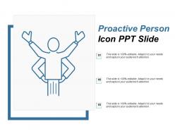 Proactive person icon