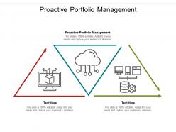 Proactive portfolio management ppt powerpoint presentation icon influencers cpb