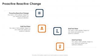 Proactive Reactive Change In Powerpoint And Google Slides Cpb