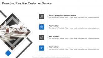 Proactive Reactive Customer Service In Powerpoint And Google Slides Cpb