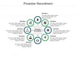 Proactive recruitment ppt powerpoint presentation layouts professional cpb