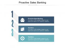 Proactive sales banking ppt powerpoint presentation portfolio slides cpb