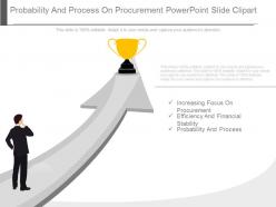 Probability And Process On Procurement Powerpoint Slide Clipart