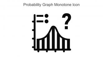 Probability Graph Monotone Icon In Powerpoint Pptx Png And Editable Eps Format