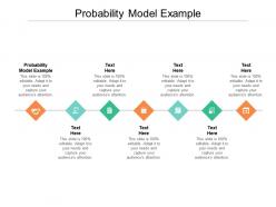 Probability model example ppt powerpoint presentation slides outfit cpb