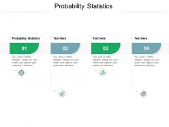 Probability statistics ppt powerpoint presentation summary files cpb