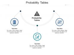 Probability tables ppt powerpoint presentation infographic template picture cpb