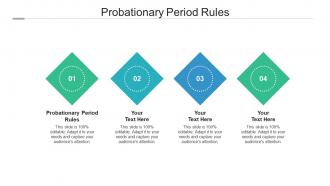 Probationary period rules ppt powerpoint presentation layouts tips cpb