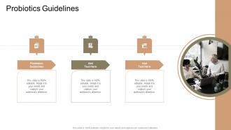 Probiotics Guidelines In Powerpoint And Google Slides Cpb