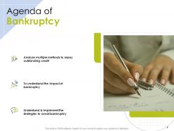 Problem areas leading to bankruptcy powerpoint presentation slides