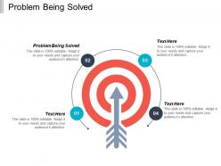 Problem being solved ppt powerpoint presentation ideas backgrounds cpb