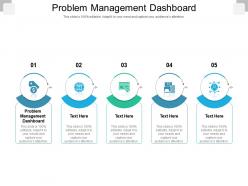 Problem management dashboard ppt powerpoint presentation layouts rules cpb