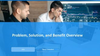 Problem Solution And Benefit Overview PPT Structure ACP