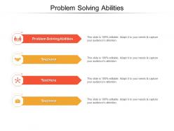 Problem solving abilities ppt powerpoint presentation summary portrait cpb