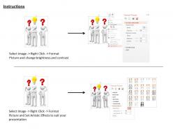 Problem solving and idea generation ppt graphics icons
