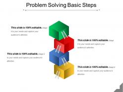 Problem solving basic steps powerpoint slide images