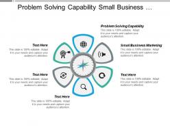 Problem solving capability small business marketing old management cpb
