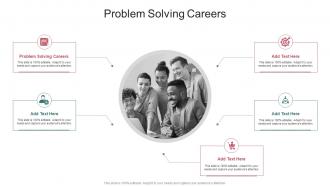 Problem Solving Careers In Powerpoint And Google Slides Cpb