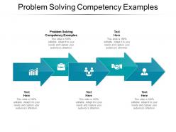 Problem solving competency examples ppt powerpoint presentation pictures example cpb