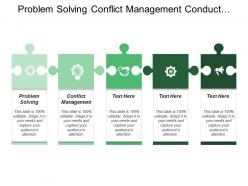 Problem solving conflict management conduct mass media programme