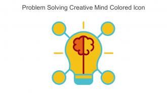 Problem Solving Creative Mind Colored Icon In Powerpoint Pptx Png And Editable Eps Format