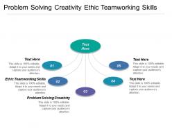 Problem solving creativity ethic teamworking skills experience skills