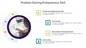 Problem Solving Entrepreneur Skill In Powerpoint And Google Slides Cpb