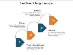 Problem solving example ppt powerpoint presentation infographic cpb