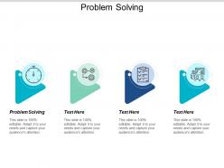 Problem solving ppt powerpoint presentation layouts design inspiration cpb