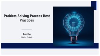Problem Solving Process Best Practices PPT Graphics AT