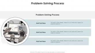 Problem Solving Process In Powerpoint And Google Slides Cpb