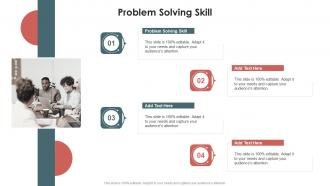 Problem Solving Skill In Powerpoint And Google Slides Cpb