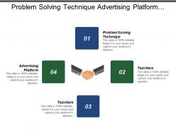 Problem solving technique advertising platform employee schedule work