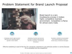 Problem Statement For Brand Launch Proposal Ppt Powerpoint Presentation Professional Example