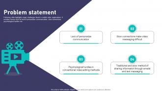 Problem Statement Real Time Editing App Funding Pitch Deck