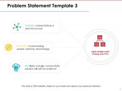 Problem Statement Solution Powerpoint Presentation Slides